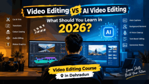 Video Editing Course in Dehradun and AI Video Editing 2026